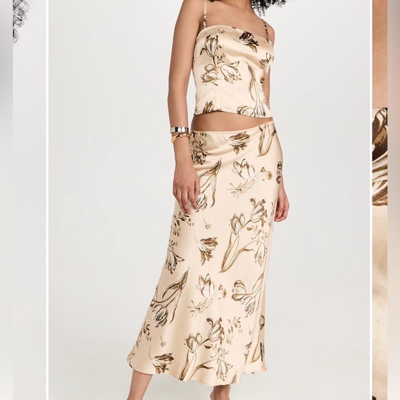Reformation Dresses & Skirts - Reformation - Silk Two Piece Set